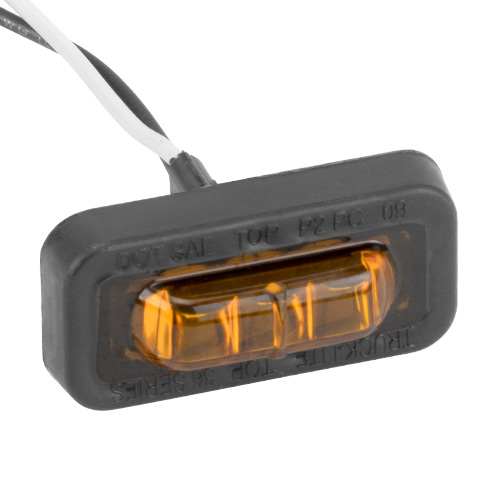 image - yellow rectangle led marker light t/l #36117y